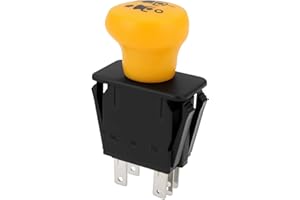 eMagTech PTO Switch 5 Pin Compatible with John Deere LX172 LX173 LX176 LX178 LX186 LX188 Compatible with Kubota HD45 HD75 AM1