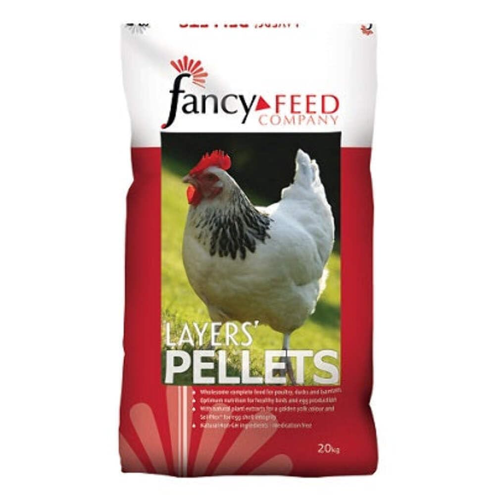 Fancy Feeds Layers Pellets Complete Poultry Feed, 20 kg