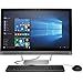 HP All in One Desktop 23.8 Inch Full HD (1920x1080), 6th gen Intel Core i3-6100T processor, 3.2 Ghz, 8GB Ram, 1TB HDD,DVD Burner, WiFi/HDMI/Webcam, Win 10, Included Keyboard and Mouse