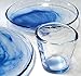 Bormioli Rocco Murano Cobalt Blue Dinner Plates, Set of 12
