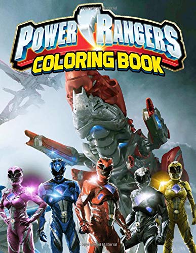 Power Rangers Coloring Book: Color the Power Rangers characters - Smart ...