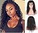 Ysdidwigs 13x6 Lace Front Wig Deep Loose Wave Human Hair Wigs for Black Women Pre-plucked Lace Front Wigs with Baby Hair Natural Color 150% Density (16 Inch, Lace Front 130%)