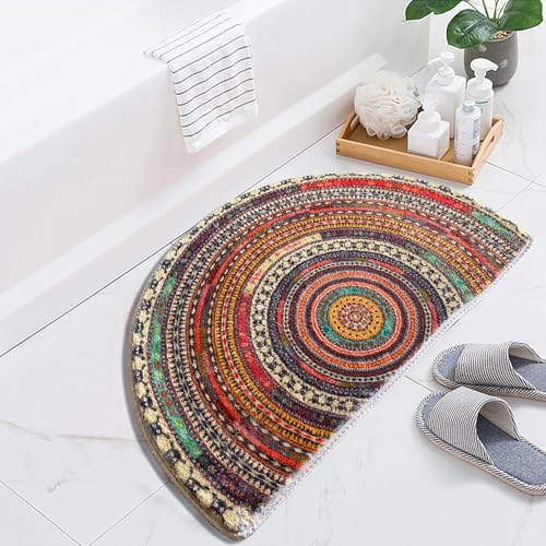 Front Door Welcome Outdoor Mat, Heavy Duty With Non-Slip Leak-Proof Rubber Backing, Scrapes Dirt, Low Profile Pet-Friendly and Stylish, Large Sweet Home Gift, Durable Construction 90*60CM (Multicolor)