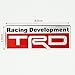 Car Styling 3D Racing Development TRD Sticker Emblem Decal for Toyota Car Tail Fender Exterior Body Decoration