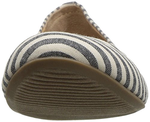 Topline Women's Ovalia Ballet Flat, Ivory, 5.5 M US