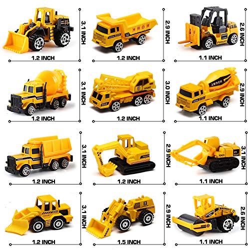 20 in 1 diecast construction truck with realistic engine sounds