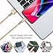 Qiangson Phone Cable Nylon Braided 3 Pack 6 ft Charging Cable Cord to USB Cable Charger Compatible iPhone iPad More (Gold)