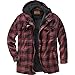Legendary Whitetails Men's Camp Night Berber Lined Hooded Flannel