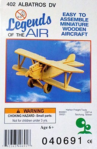 Miniature Wooden Aircraft 402 Albatros DV