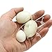 ELEGIANT Set of 3 Natural White Jade Egg for Kegel Exercise Pelvic Floor Muscles Vaginal Exercise Yoni Egg Ben Wa Ball Health Care for women gift
