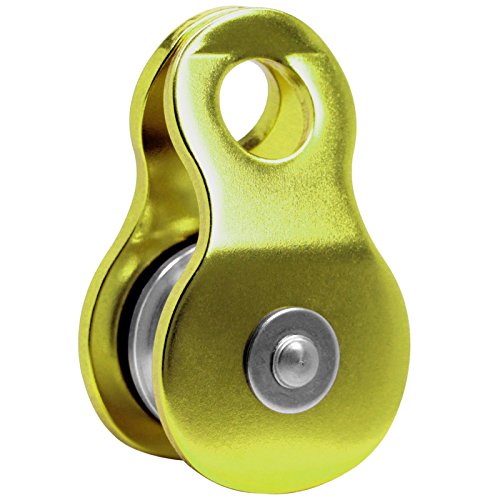 ALPIDEX Seilrolle Umlenkrolle 20 kN - Mobile Pulley Flaschenzug - für Seile bis 11 mm Durchmesser - EN12278 – Bild 3