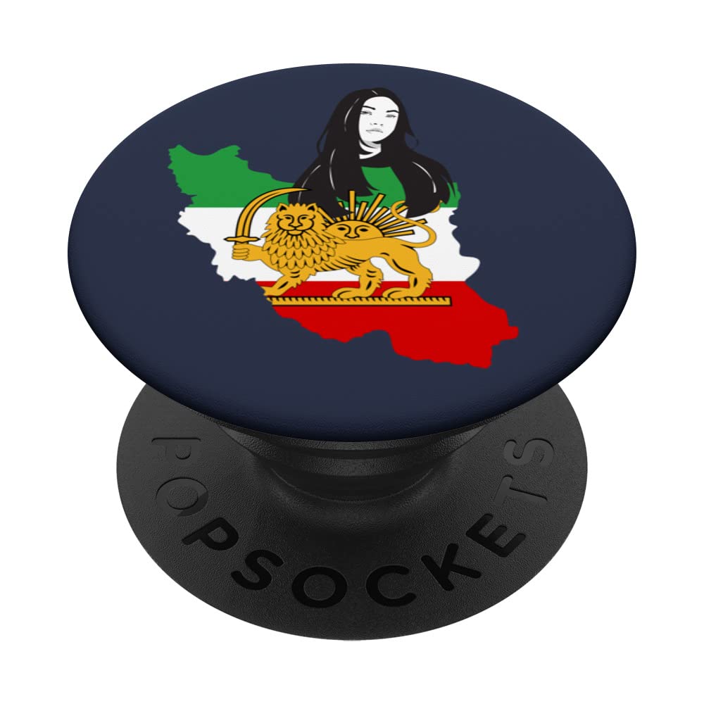 Women Life Freedom Zan Zandegi Azadi, Iranian Women feminist PopSockets Swappable PopGrip