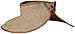 Scala Women's Packable Paper Braid Visor