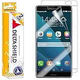Huawei Honor Note 8 Screen Protector [2-Pack], DeltaShield BodyArmor Full Coverage Back + Front Screen Protector for Huawei Honor Note 8 Military-Grade Clear HD Anti-Bubble Film - Lifetime Warranty
