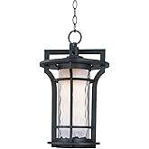 Maxim Oakville-One Light Outdoor Hanging Lantern in Mediterranean style-12 Inches Wide by 19 inches high