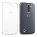 LG K10 Case, CASEPLAY LG K10 Case Cover, Premium Crystal Clear Case Lightweight / NO Bulkiness / Shock Absorption / Scratch Resistant Clear Back Panel + TPU Protective bumper Case for LG K10 (2016)