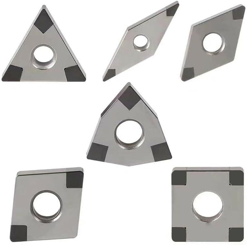EasyByMall CBN Turning Inserts for Hardened Steel Finishing HRC65
