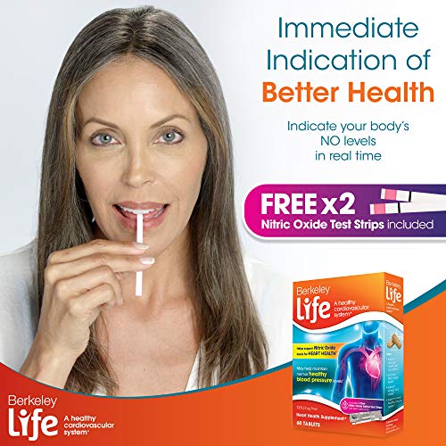 Berkeley Life Nitric Oxide Boost 1 Blood Pressure Support Supplement