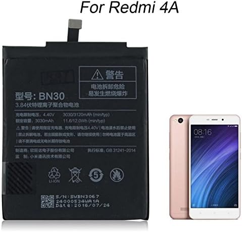 Xiaomi Mi 4a Redmi 4a Battery Xiaomi Bn30 Amazon In Electronics