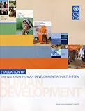 Evaluation of the National Human Development Report System (includes Cd-rom), United Nations, 9211262666