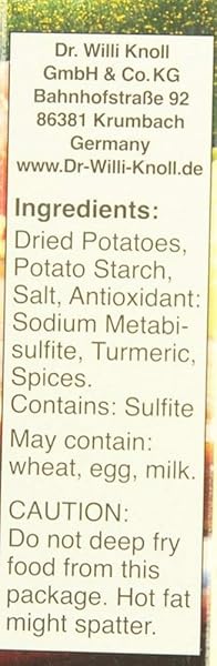 DR. WILLI KNOLL 12 POTATO DUMPLING MIX 10OZ