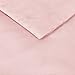 Amazon Brand – Pinzon Pinch-Pleat Duvet Cover Set, Twin, Blush Pink