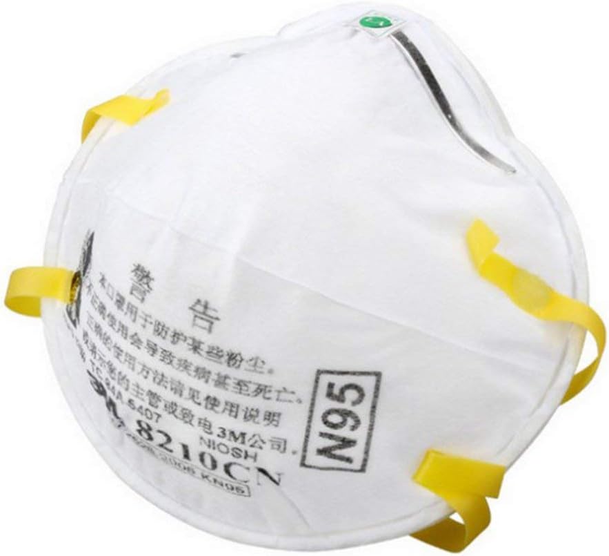 N95 Safety Protective Mask Dust Masks Anti-particles Anti-pm2.5 Mask Non-woven Disposable mask,Outdoor Protective Mask Unisex(1PC)