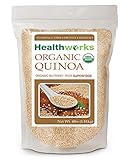 Healthworks Quinoa White Whole Grain Raw Organic, 4lb