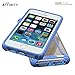 iPhone SE Case, iPhone 5S Case, iPhone 5 Case, POETIC Affinity Series Premium Thin/No Bulk/Slim fit/Clear/Dual material Protective Bumper Case for Apple iPhone SE Blue/Clear