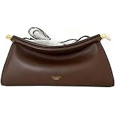 Leather Handbag for Women - Fashion Underarm Shoulder Bag -Small Crossbody Purse - Adjustable Strap