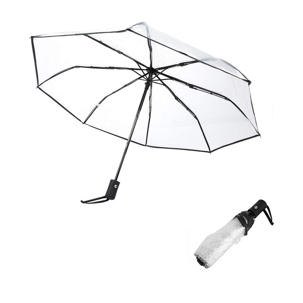 fasient Windproof Travel Umbrella - Compact, Light, Automatic, Strong and - Wind Resistant, Auto Open/Close Large Rain Umbrellas - Men and Women