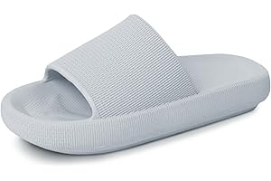 Menore Slippers for Women and Men Quick Drying, Parent-Child EVA Open Toe Soft Slippers, Non-Slip Soft Shower Spa Bath Pool Gym Beach House Sandals for Indoor & Outdoor