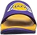adidas Men's Adilette Team, Regal Purple/Gold/White, 9