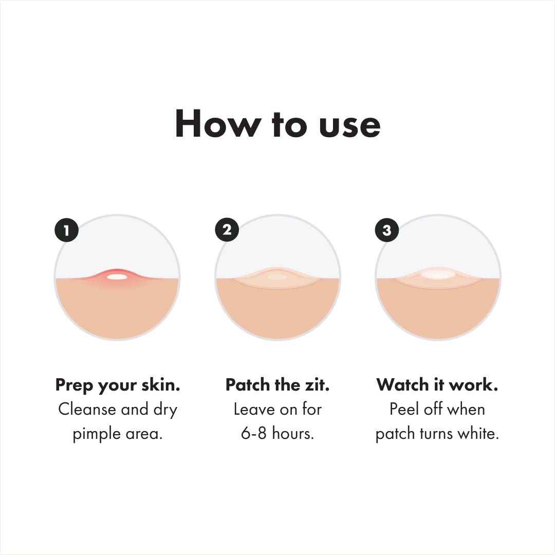 Mighty Patch™ Invisible+ Patch - Daytime Hydrocolloid Acne Pimple Patches for Covering Zits and Blemishes, Ultra Thin Spot Stickers for Face and Skin (24 Medium and 15 Small Patches)
