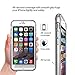 iPhone 8 Plus Case, iVAPO [Crystal Series] Transparent Clear iPhone 8 Plus Cover,Soft TPU with Protective Air Space Shock-Proof Cases for Apple iPhone 8 Plus 5.5 inch Phone Case [Silver]