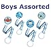 RAZBABY Pacifier Clip Blue, 1 EA