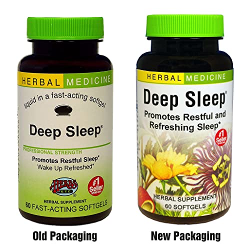 Deep Sleep Herbal Sleep Aid 60 Softgels Pricepulse