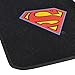BDK WBMT-1601 WMT1601 Superman Carpet Floor Car SUV Van and Truck-Original Design Mats, 4 Pieces, Black