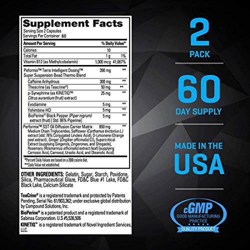 Performix SST Thermogenic Fat Burner, Weight Loss Supplement