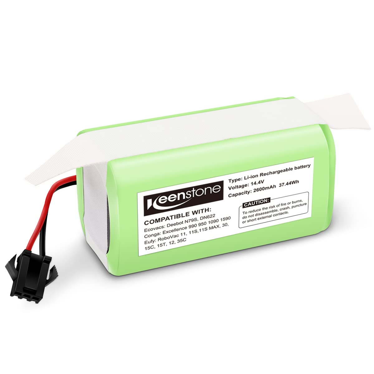 Keenstone 11S 2600mah Li-Ion Rechargeable Battery, 200 g