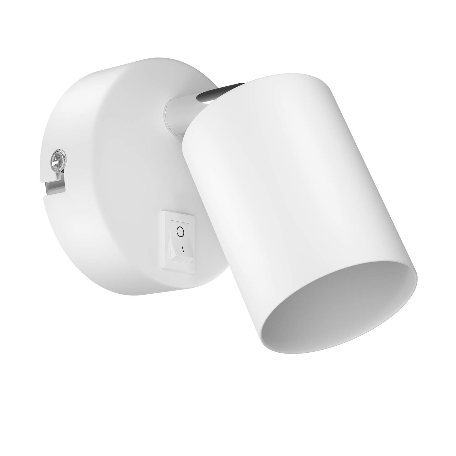 ledscom.de Wall Light WAIKA, Switch, White matt, Round, 1x GU10 max. 60W — image 1