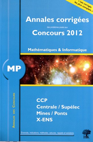 Mathématiques et informatique, MP