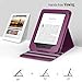 MoKo Case for Kindle Paperwhite, Premium Vertical Flip Cover with Auto Wake/Sleep Fits All Paperwhite Generations Prior to 2018 (Will not fit All-New Paperwhite 10th Generation), PURPLE