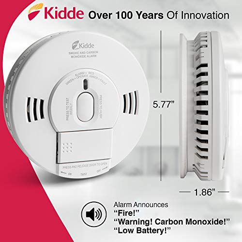 Kidde 21028499 DC Smoke and Carbon Monoxide Alarm Detector with