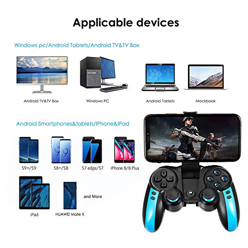 2.4G Wireless Mobile Game Controller for Android/iOS Phone/Tablet PC/TV Box Direct-Play Bluetooth Gaming Gamepad Joystick for Galaxy