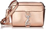 Rebecca Minkoff Metallic Mab Camera Bag, Rose Gold