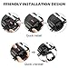 Arzroic Mavic Air Lens Hood Sun Shade Accessories Camera Gimbal Cover Protector Guard Cap Lock for DJI Mavic Air