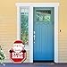 Big Dot of Happiness Jolly Santa Claus - Santa Stop Here Yard Sign - Christmas Welcome Yard Sign