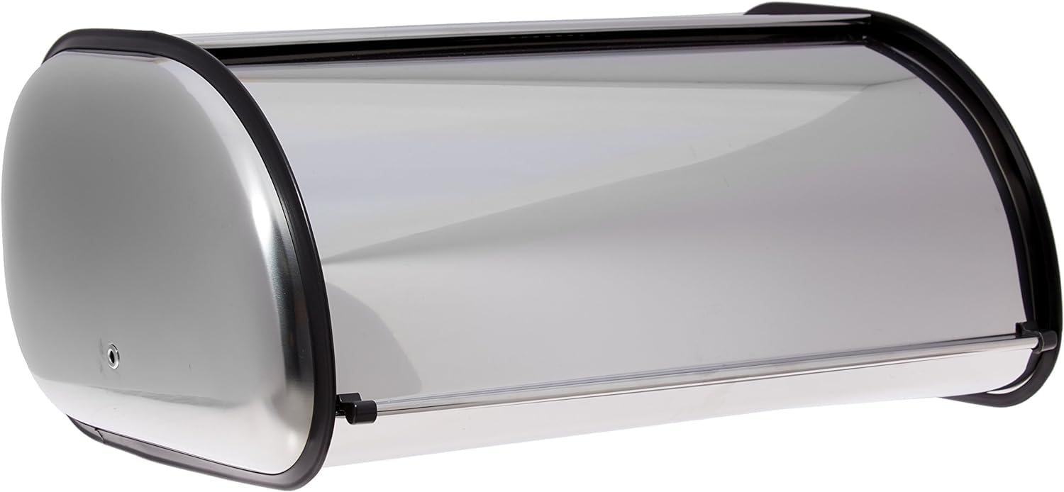 Photo 1 of HOME IT Stainless Steel Bread Box for kitchen, bread bin, bread storage Bread holder 16.5x10x8