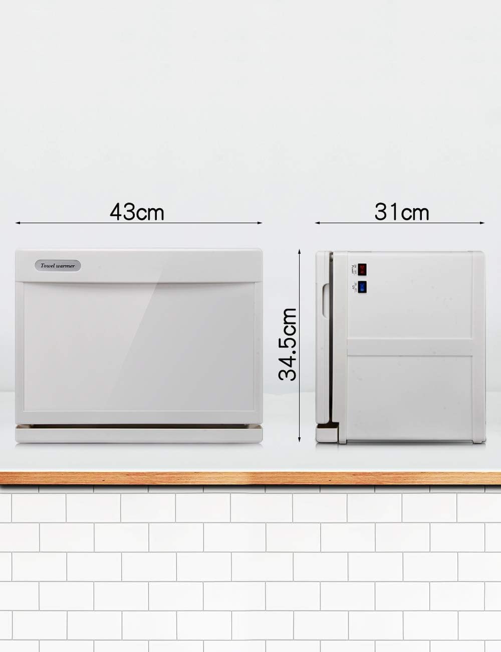 Towel Heating Cabinet 18UV Small Mini Heater Cup Feeding Bottle Place Beauty Salon Home use (Large): Home & Kitchen